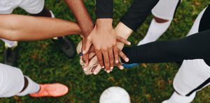 Hands In - we can all work together to improve mental health and sport
