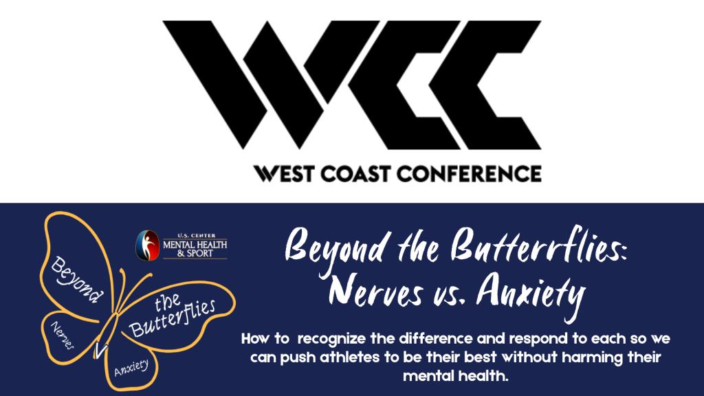 Beyond the Butterflies: Nerves vs. Anxiety for WCC